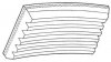 Pasek wielorowkowy Jeep Cherokee 8PK2187